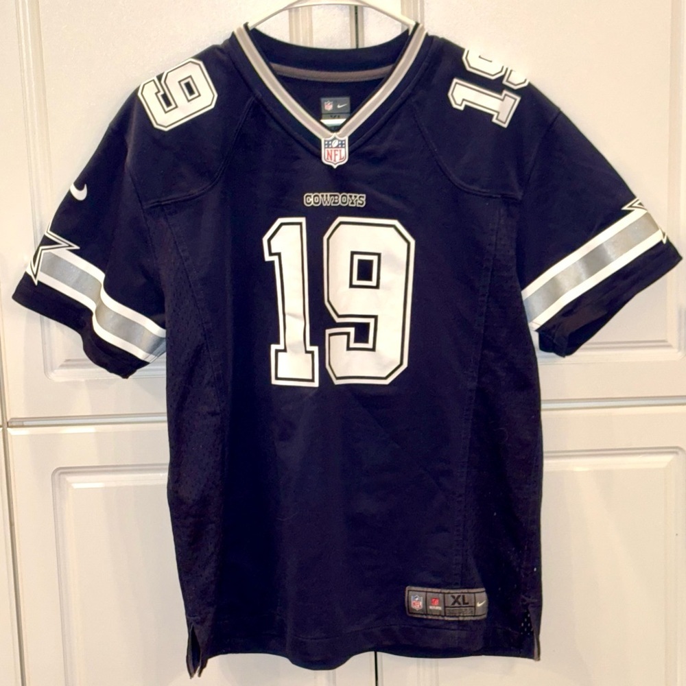 Dallas Cowboys AMARI COOPER #19 Nike NFL Jersey~ Navy Blue~Youth XL 18/20~SKU075